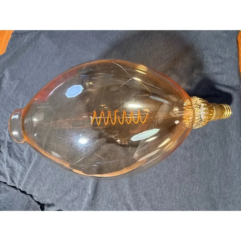💡 IKEA Oversized MOLNART Decorative LED Edison Bulb – Giant Clear Glass – E26
